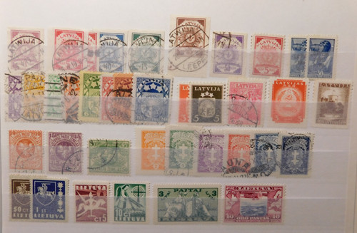 Lot von alte briefmarken - lot,