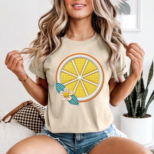 Vintage lemon slice damen - vintage,