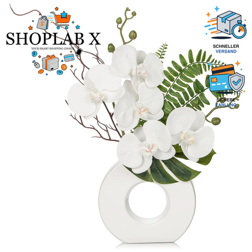 Kunstpflanze orchideen mit - kunstpflanze,
