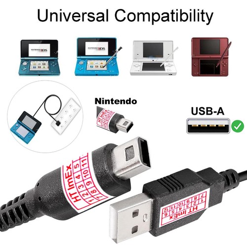 Ladekabel nintendo 3ds - ladekabel,