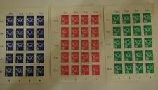 Bögen briefmarken aus ddr - 6,