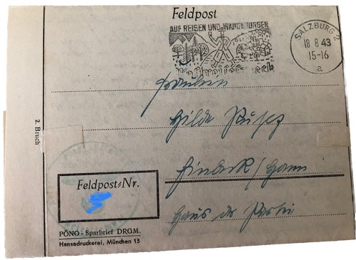 Feldpost reservelazarett ii - ss,