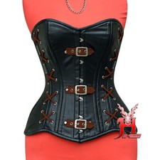 Vollbrust Korsett Schwarz