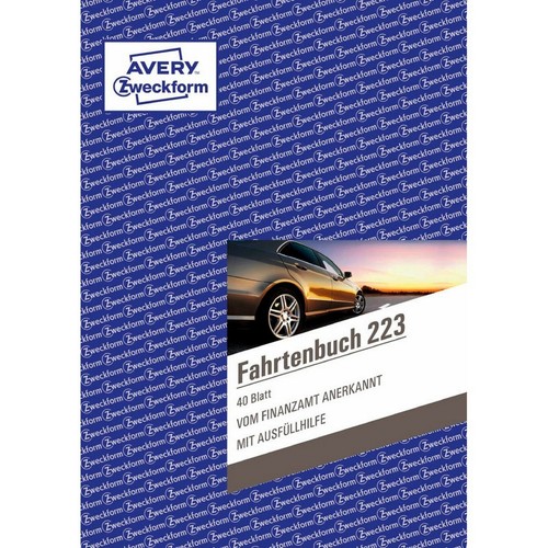 Fahrtenbuch 223 avery - fahrtenbuch,