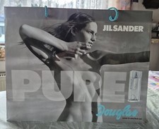 Vintage Tragetasche Douglas Parfumwerbung Jil Sander Pure aus Papier