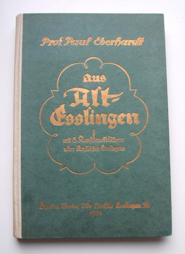 Alt esslingen von - esslingen, prof.