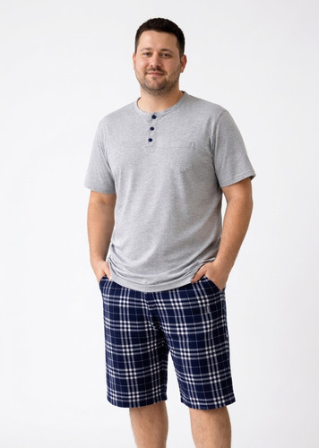 Herren pyjama set - pyjama-set, plus-size