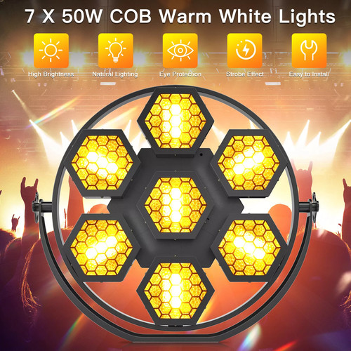7cob led par - 7cob,
