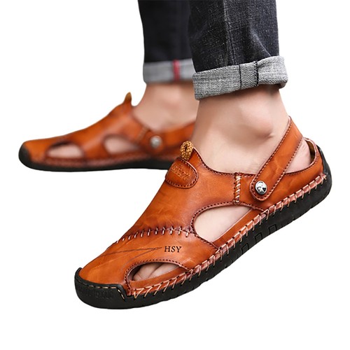 Herren sandalen echtes - sandalen,