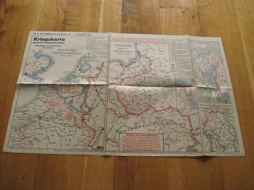 Kriegskarte zum 11 - 1, wk