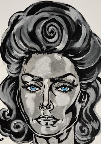 Gemälde acryl bild - acryl, 30x40cm