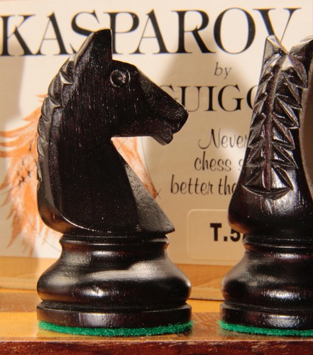 Schachspiel kasparov guigou - schachspiel,