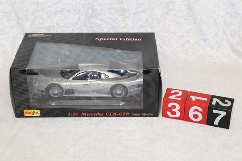Maisto mercedes clk gtr street - maisto,