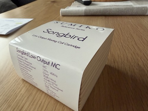 Sumiko songbird low high - songbird,