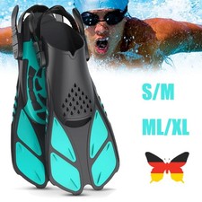 Verstellbare kurze Flossen Erwachsen Gr.36-47 Schnorchelflossen Schwimm Flossen