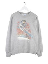 Vintage 90s Ski Print Sweater