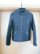 Lederjacke - Jacke - Bikerjacke - Velourleder Wildlederimitat Gr. 152 Zwillinge?