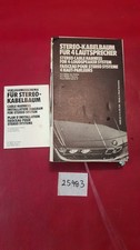 Montagekit für 4 Lautsprecher für BMW 3er Serie, NOS, Kabelbaum