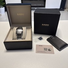 Rado Integral 35 Herren Keramik Uhr Ref. R20206162 zwei mal getragen Top.