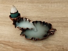 Lotus-Frosch Räucherhalter – Rauchkaskade Wasserfall – Beruhigende Dekoration