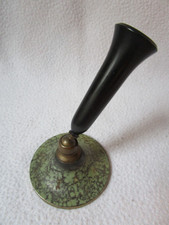 alter Messing/Bakelit Stifthalter schwenkbar mit Kugelgelenk Schreibtisch-Deko