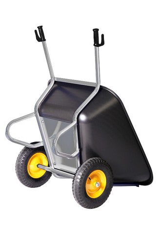 Schubkarre futterkarre 293l - schubkarre,