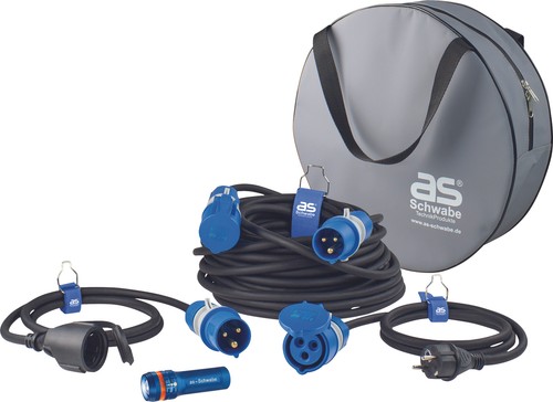 Camping set adapterleitung - set,