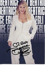 Originalautogrammkarte Beatrice Egli