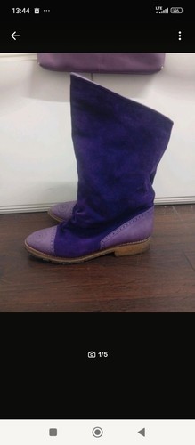 Damen stiefel violett - damen,