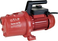 T.I.P. Gartenpumpe Garten-Jet 750 600 Watt Wasserpumpe bis 2.800 l/h Guss Pumpe