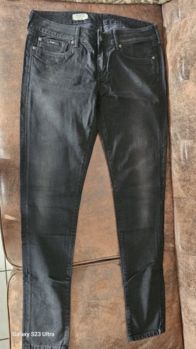 Schwarze jeans marke pepe - schwarze,