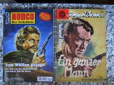 2 Wildwest - Romanhefte - RONCO Bd. 1 Von Wölfen gejagt + Rodeo Western Nr. 15