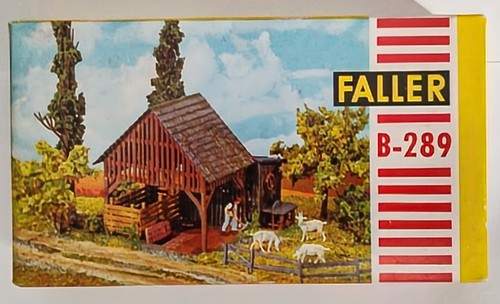Faller 289 feldscheune - b-289,