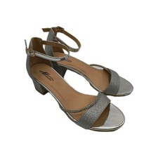 Mulanka Glitzer Silber pumps