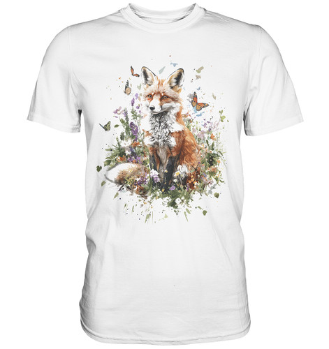 Fuchs illustration shirt - t-shirt,