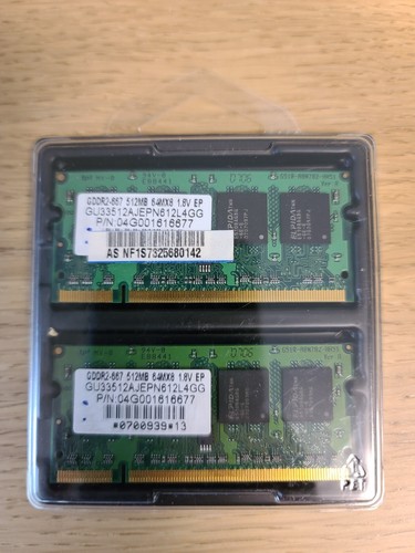 Lot gddr2 667 512mb - gddr2, (