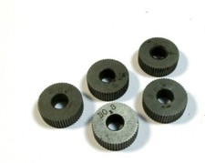 5x Rändel Rändelrad Fräsrändel Ø 14 x 5 x 5  B 0,8 leicht gebraucht H45358