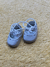 Emso 29   Weiße - Puppen - Schuhe   Kunststoff   L.: 4,5 cm, Br.: 2,5 cm
