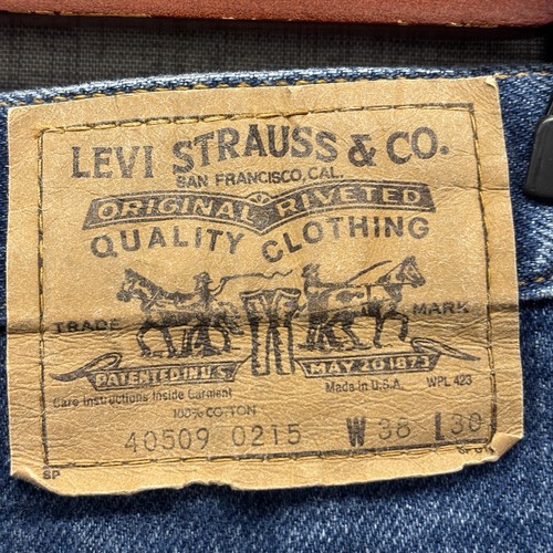 Levis 509 mens 36x31 orange - 509,