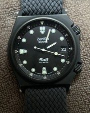 Vintage Diver Uhr Zentra Sail