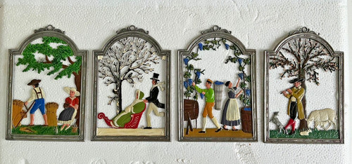 Wandbild fensterbild vier - 4x, wandbild/fensterbild