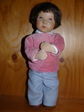 Käthe Kruse Puppe DÄUMLINCHEN , 25 cm, schön erhalten, aus Vitrinensammlung