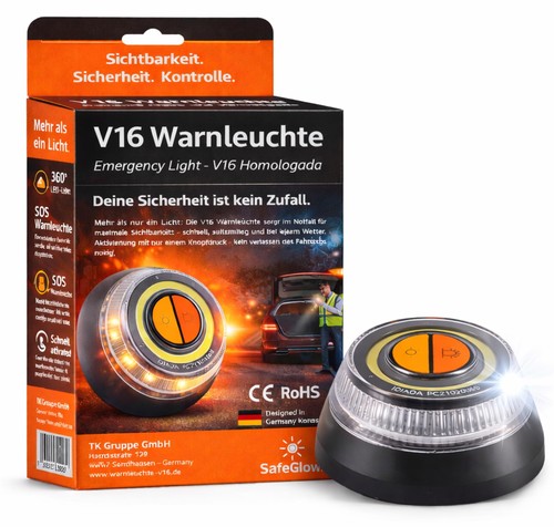 Warnleuchte v16 notlicht 2026 - v16,