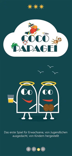 Kartenspiel coco papagei - coco,