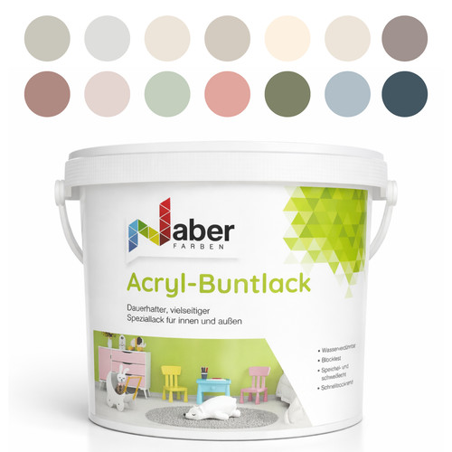 Acryl buntlack möbellack - acryl,