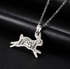 Halskette Hase eingravierte