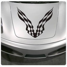 Racing Flag Race Motorhauben