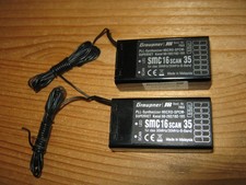 2 Stück !!!!   Empfänger Graupner SMC - 16 scan 35 Mhz A+ B- Band MX 12/ MX16