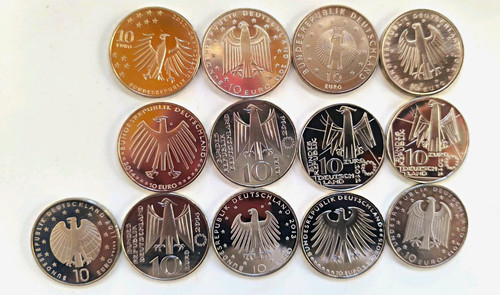 Euro gedenkmünzen - x, 10