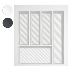 Besteckkasten 45 cm Weiß